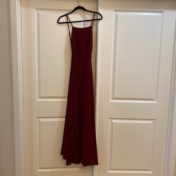 Lulus Dresses & Skirts - Lulu’s Mythical Kind of Love Dress Wine Red XL